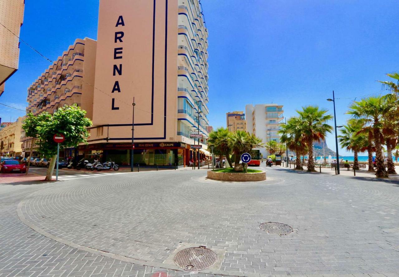 3- Bedroom Apartment In The Centre Of Calpe With Nice Living Room, 1 Bathroom. Exteriör bild